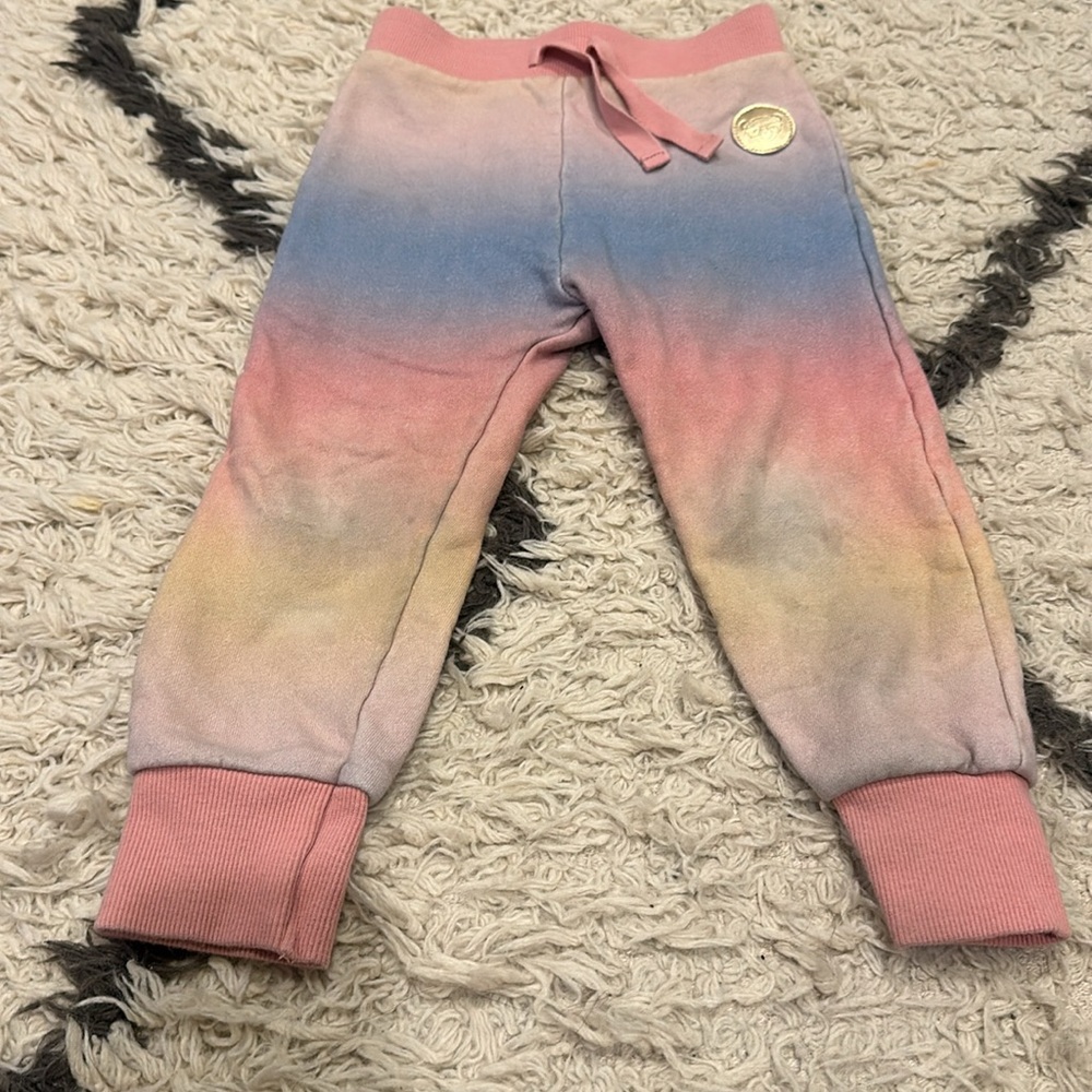Huxbaby Rainbow Sweatpants size 5 - Picture 2 of 5